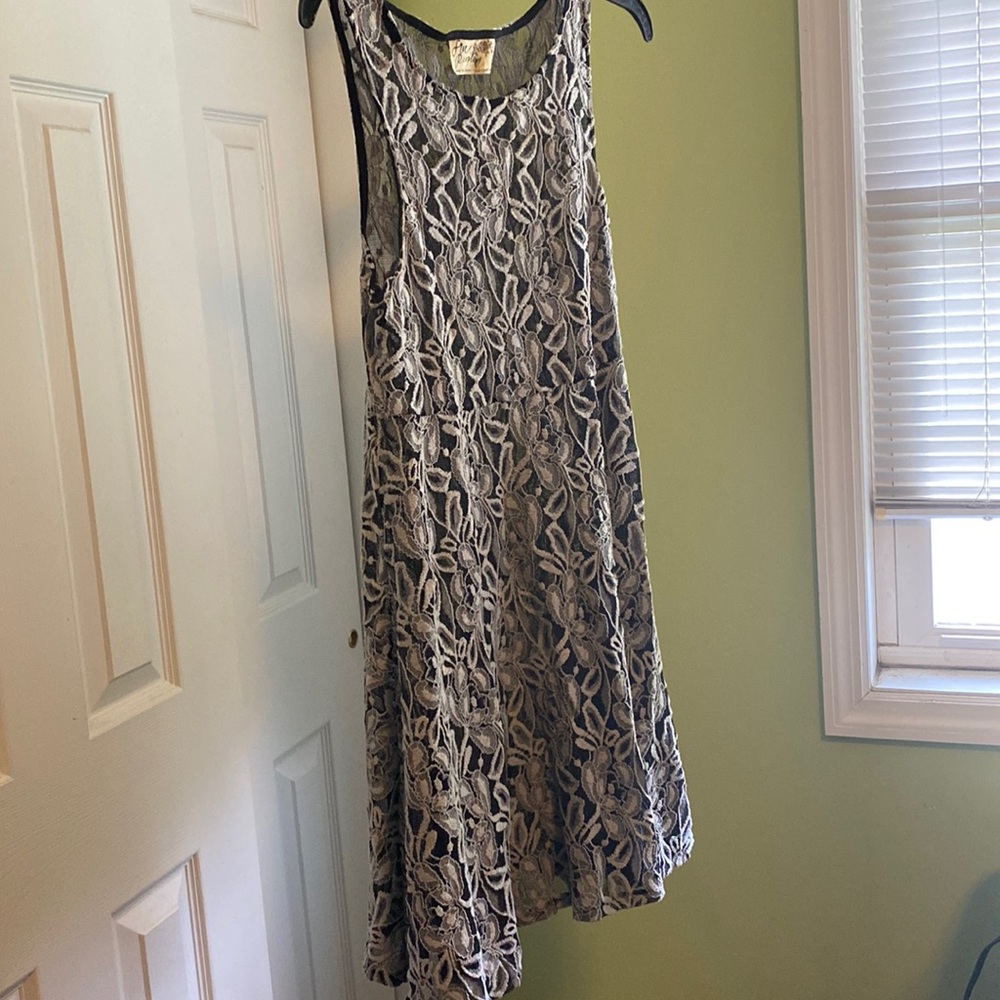 FREE PEOPLE 90s lace dress